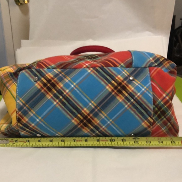 Vivienne Westwood Yasmin Tartan Plaid vintage bag/tote in pristine condition - Picture 4 of 6
